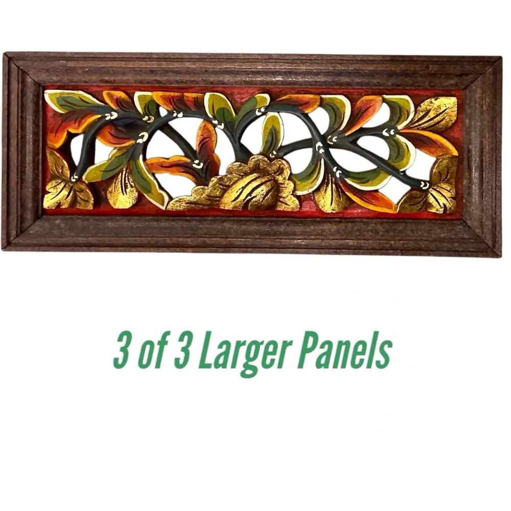 VTG Thailand - Hand-Crafted Wood Panels 1980’s